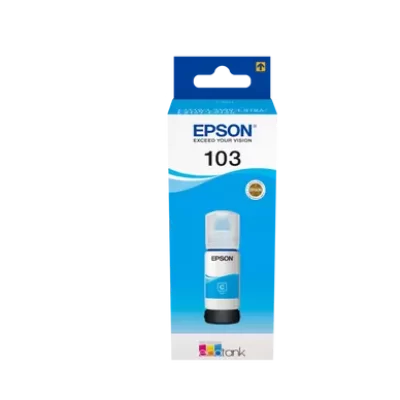 Epson EcoTank Cyan 103 – мастило (65мл)