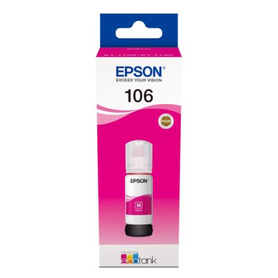 Epson EcoTank Magenta 106 – мастило (70мл)