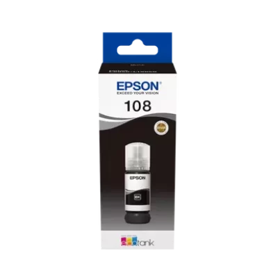 Epson EcoTank Black 108 – мастило (70мл)