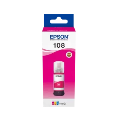 Epson EcoTank Magenta 108 – мастило (70мл)
