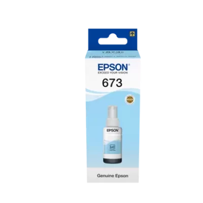 Epson EcoTank Cyan 673 – мастило (70мл)
